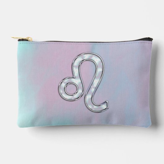 Leo Sign on Pastels Nacre Moeder van Parelstijl Etui (Voorkant)