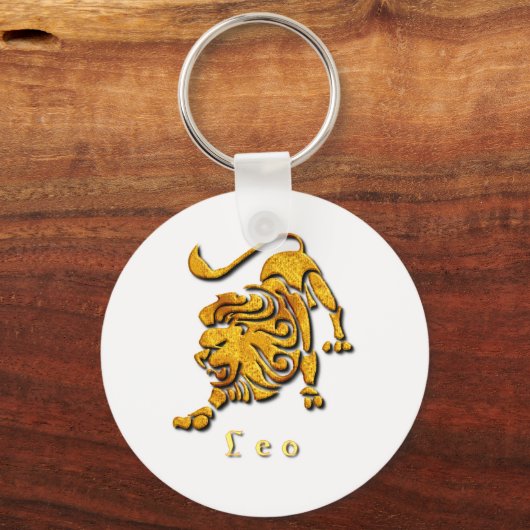 Leo Sign Sleutelhanger (Voorkant)