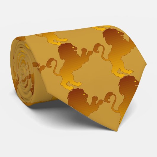 Leo Silhouette Stropdas (Opgerold)