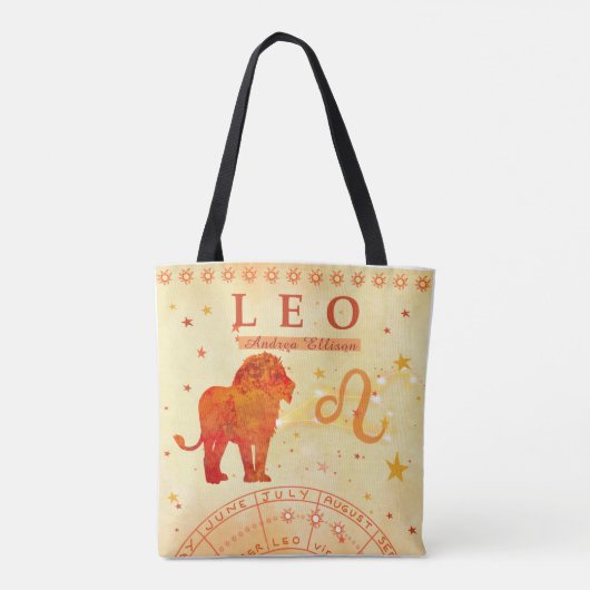  Leo Specialized Zodiac Tote Bag (Achterkant)