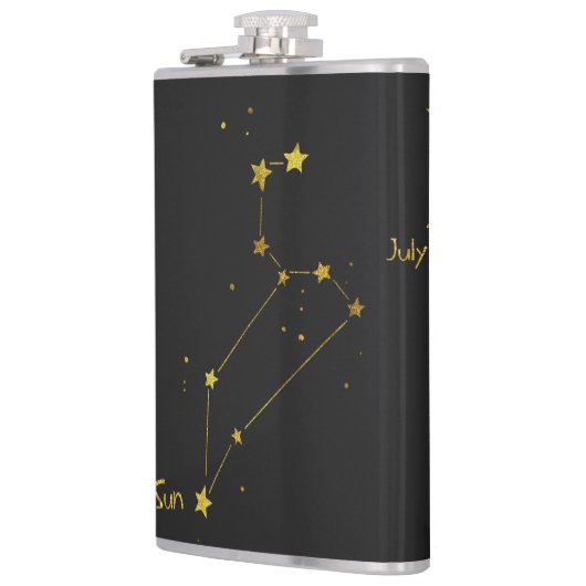 Leo Star Sign Heupfles (Links)