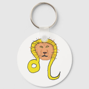 Leo Star Sign Sleutelhanger