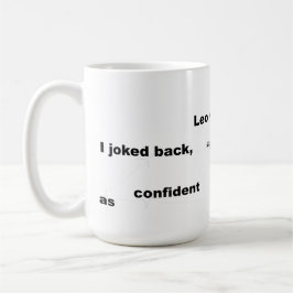 Leo Star Teken Witty Tekst voor Dagelijks Gebruik  Koffiemok