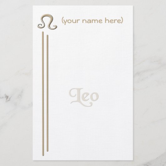 Leo Stationery Briefpapier (Voorkant)