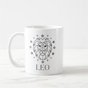 Leo sterrenbeeld astrologisch koffiemok