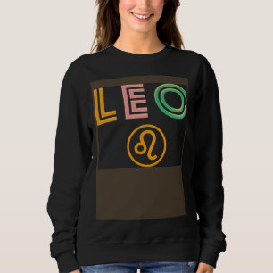 LEO Sterrenbeeld Horoscoop Vintage Klassiek Trui