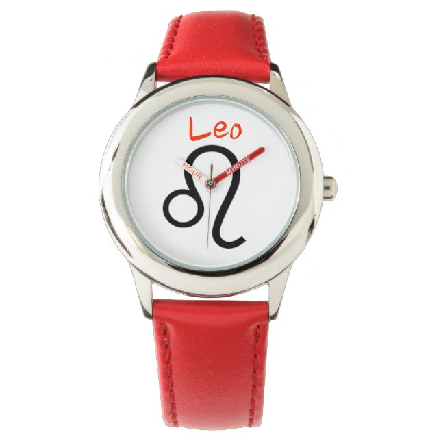 Leo Sterrenbeeld Kinderhorloges. Horloge (Voorkant)