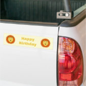 Leo Sterrenbeeld Leeuw Verjaardag Custom Bumpersticker (Op Truck)
