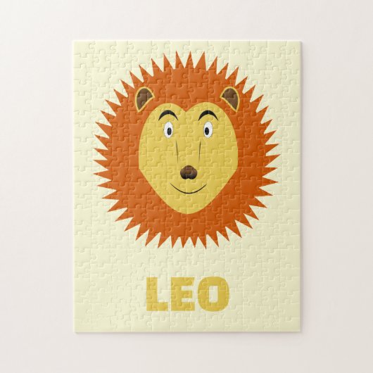 Leo Sterrenbeeld Leeuw Verjaardag Custom Legpuzzel (Verticaal)
