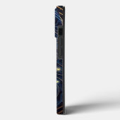 Leo sterrenbeeld zwart en goud Case-Mate iPhone ho Case (Achterkant / Links)