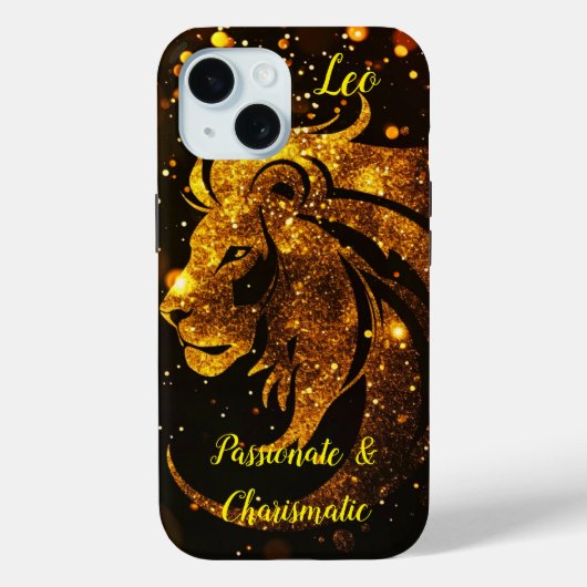 Leo-sterteken Case-Mate iPhone Case (Achterkant)
