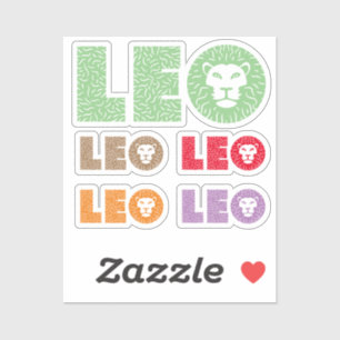 Leo Sticker