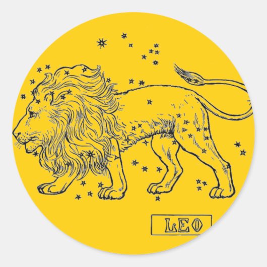 Leo Sticker (Voorkant)