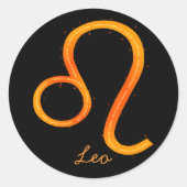 Leo Sticker (Voorkant)