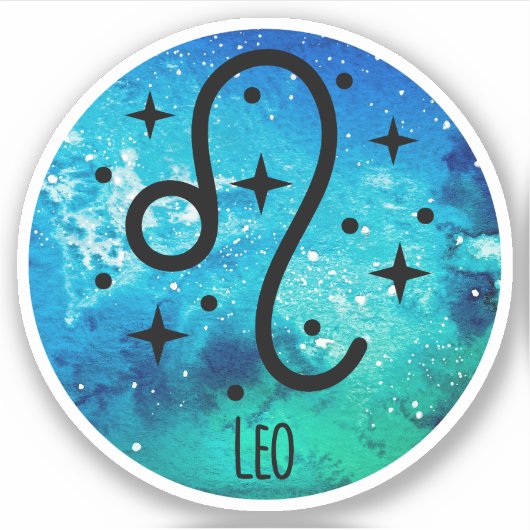 Leo Sticker (Voorkant)