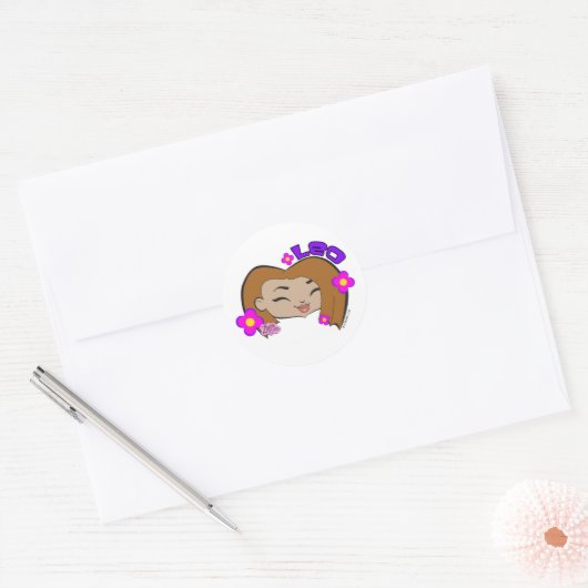 Leo Stickers (Envelop)