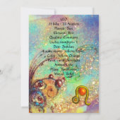 LEO, STRENGHT TAROT ASTROLOGY ZODIAC BIRTHDAAGKAAR KAART (Achterkant)