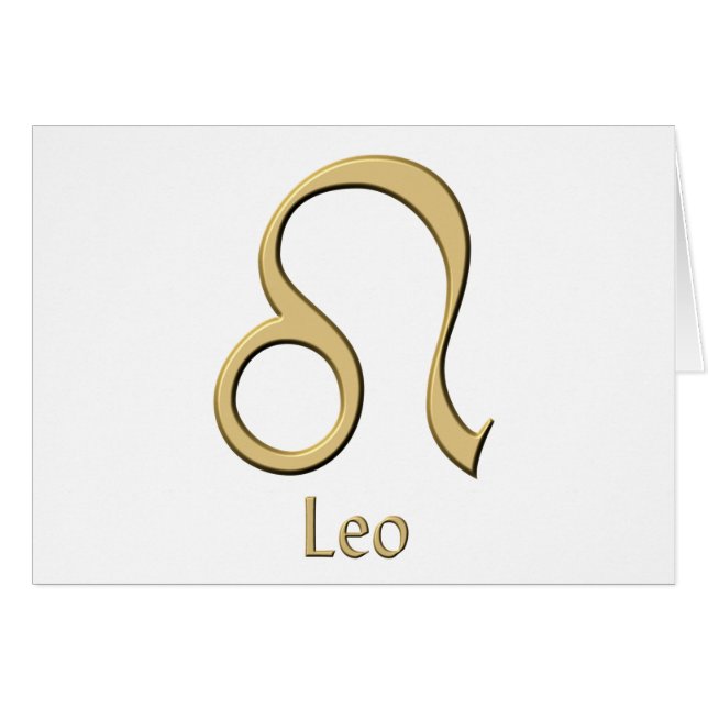 Leo-symbool (Voorkant Horizontaal)