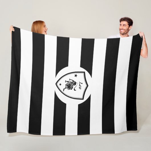 Leo-symbool Fleece Deken (In situ)