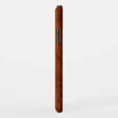 Leo-symbool in Mahogany Wood Style Decor Case-Mate iPhone Case (Achterkant/rechts)