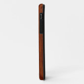 Leo-symbool in Mahogany Wood Style Decor Case-Mate iPhone Case (Achterkant/links)