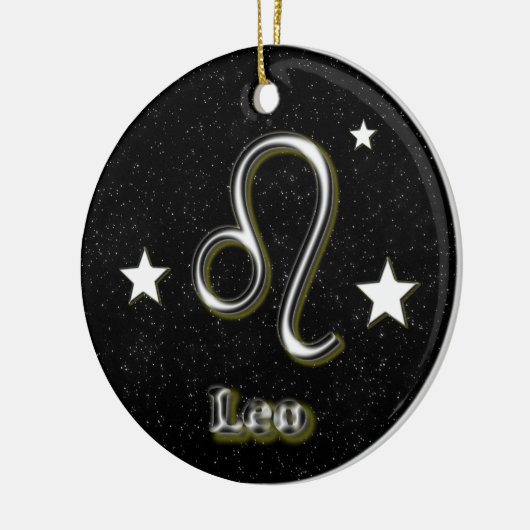 Leo-symbool Keramisch Ornament (Links)