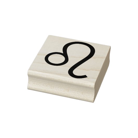 leo symbool - kunststempel rubberstempel (Stempel)