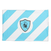 Leo-symbool Kussensloop (Achterkant)