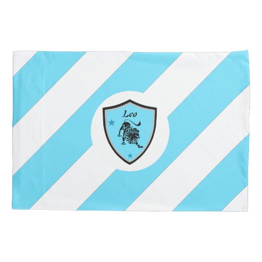 Leo-symbool Kussensloop (Achterkant)