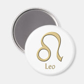 Leo-symbool Magneet (Voorkant / Achterkant)