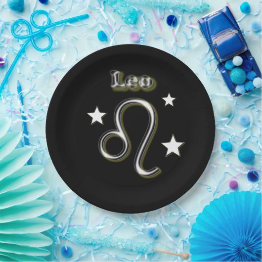 Leo-symbool Papieren Bordje (Feest)