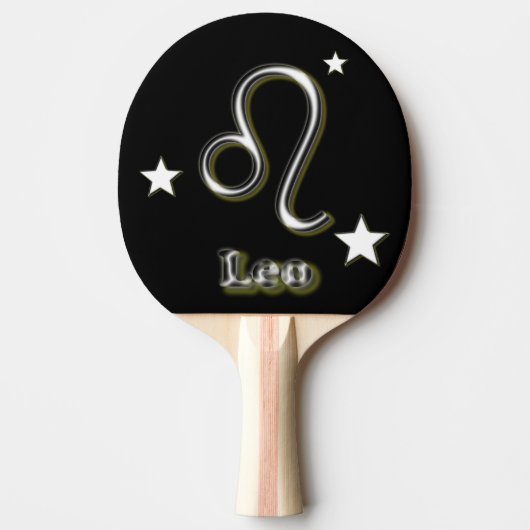 Leo-symbool Tafeltennisbatje (Voorkant)