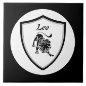 Leo-symbool Tegeltje (Voorkant)