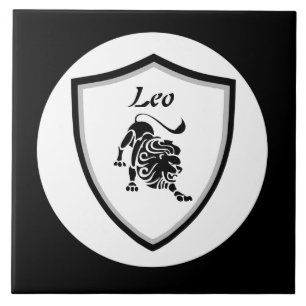 Leo-symbool Tegeltje