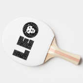 Leo Tafeltennisbatje (Zijkant)
