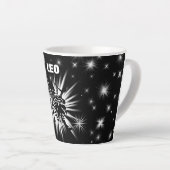 Leo-teken Latte Mok (Rechterhoek)