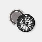 Leo-teken Magneet (Voorkant / Achterkant)