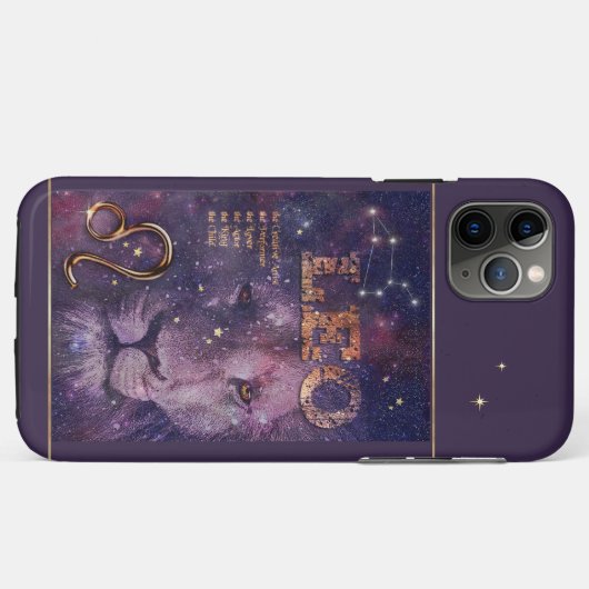Leo ♌ telefoonkwestie Case-Mate iPhone case (Achterkant (horizontaal))