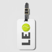 Leo Tennis Bagagelabel (Voorkant (verticaal))