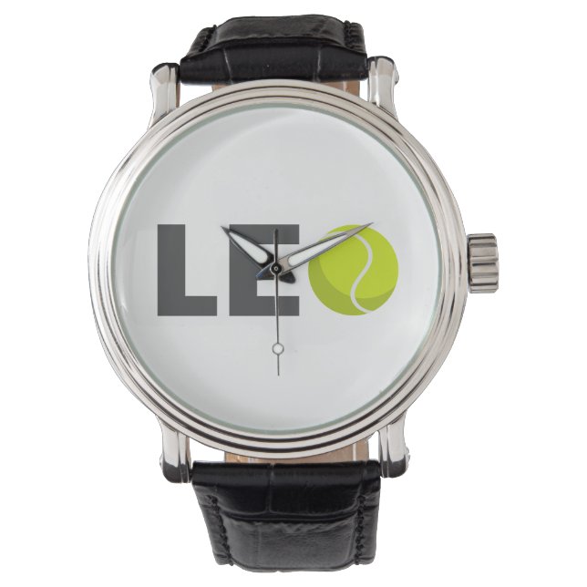 Leo Tennis Horloge (Voorkant)