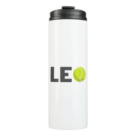 Leo Tennis Thermosbeker (Voorkant)