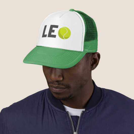 Leo Tennis Trucker Hat Trucker Pet (In situ)