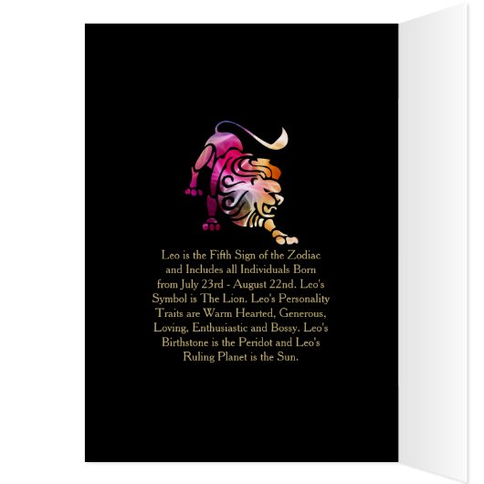 Leo the Lion (Binnen (Links))