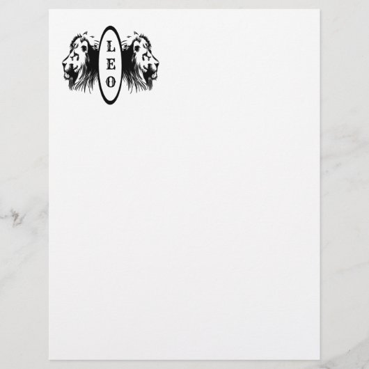 Leo the Lion Bookended Zodiac (Voorkant)