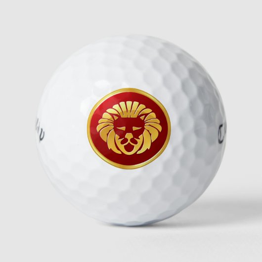 Leo The Lion Golfballen (Voorkant)