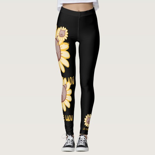 Leo the Lion - Leggings (Voorkant)