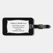 Leo the Lion-Personalize Bagagelabel (Achterkant horizontaal)