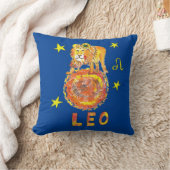 Leo the Lion star sign zodiac August big cat Kussen (Deken)