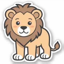 Leo the Lion Sticker