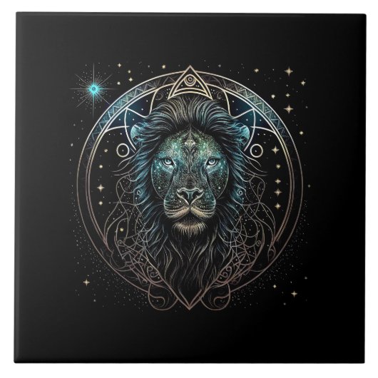 Leo the Lion Tegeltje (Voorkant)